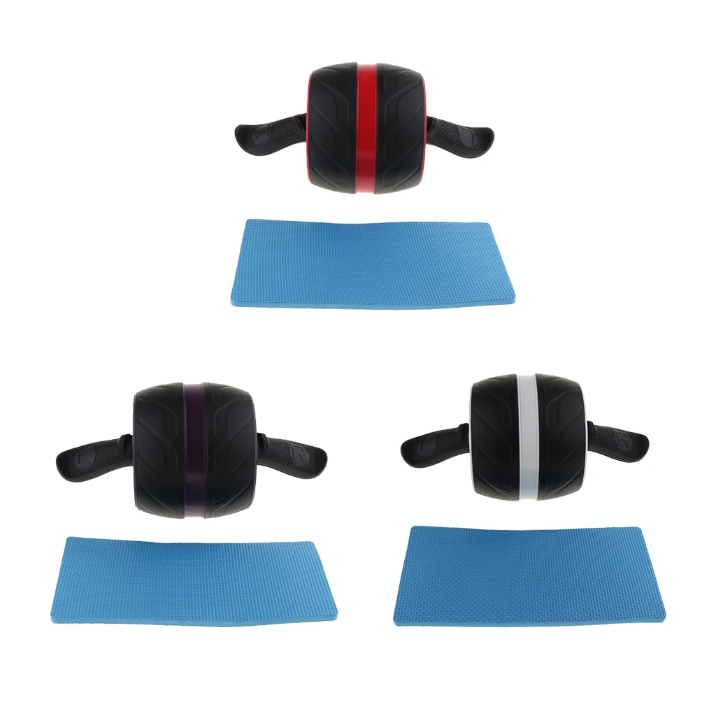 

Abdominal Wheel Roller/Strength Training Equipment/Core Strength Exercise Trainer with Knee Pad Fitness Equipments