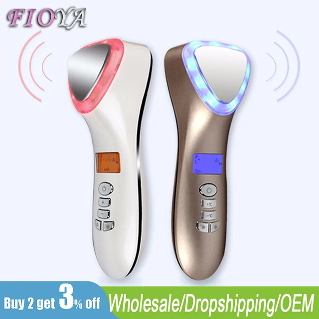 $US $24.82  Ultrasonic Cryotherapy Cold Hammer Facial Lifting Vibration Massager Face Body Import
