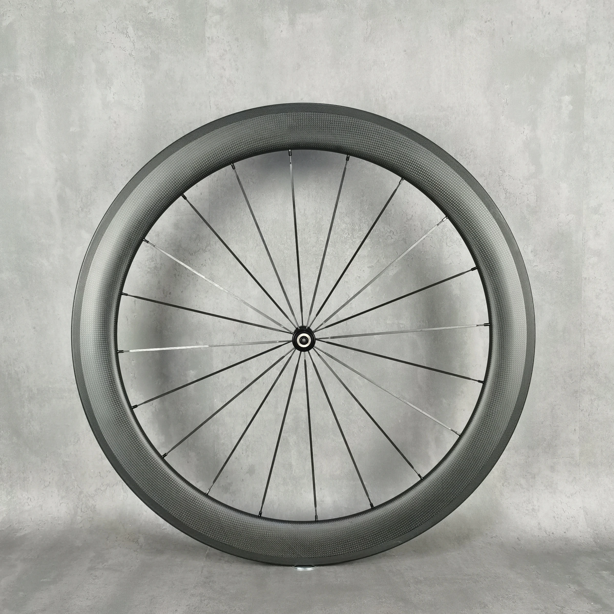 Full Carbon Front Wheels for Road Bike, Clincher or Tubular, Road Bike