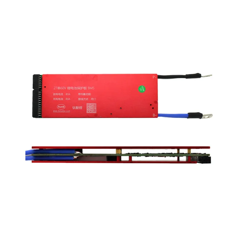 Аккумулятор LTO BMS 5S/10 S/15 S/20 S/25 S/30/35 S 80A 2 4 V с балансом для 12 V/24 V/36 V/48 V/60 литиевые