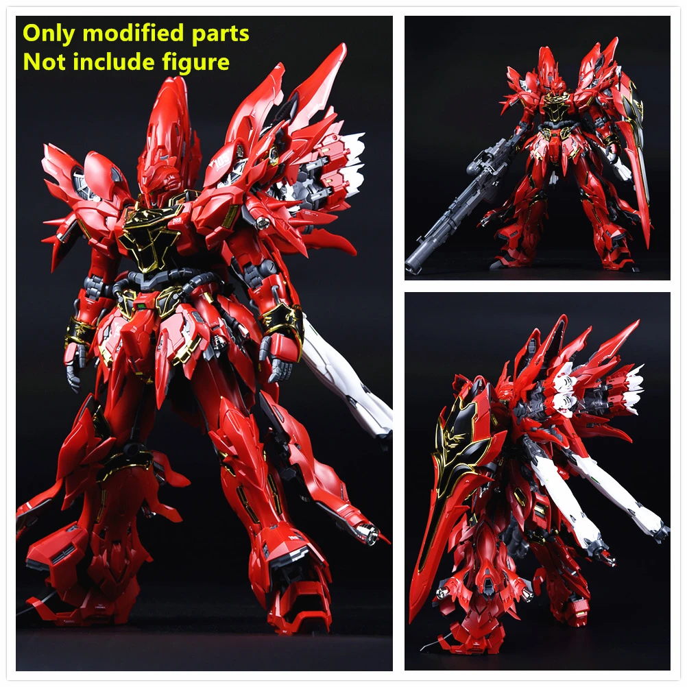 Ts Takumiスタジオuc 01外鎧変更された部分mg 1 100 Msn 06sシナンジュdt002 Null Aliexpress