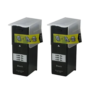 

Black Ink Color Printer Cartridges Compatible For Lexmark 100 100XL 105 105xl 108xl Interpret S405 Pro205 Pro209 Pro705 Pro707