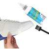 100ml Shoes Cleaner Kit with Tape & Brush Shoes Whitening Kit Multifunction White Shoe Cleaning Agent for Canvas Fabric 4