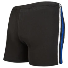 Мужская полосатая одежда для плавания большого размера, эластичные плавки, пляжные шорты для плавания, шорты для серфинга, летний купальный костюм, шорты-боксеры