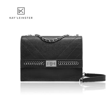 

Genuine Leather Women Shoulder Bag Fashion Small Flap Female Crossbody Bags Brand Luxuey Messebger Purse Designers Chain Purses
