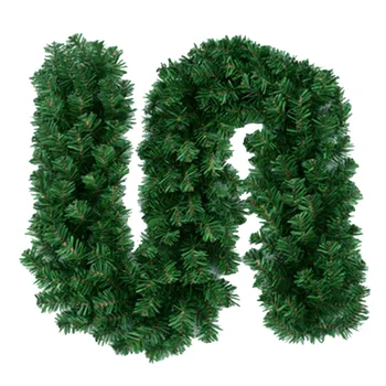 

Xmas Tree Garland Rattan Ornaments Home Wall Pine Christmas Decor TB Sale