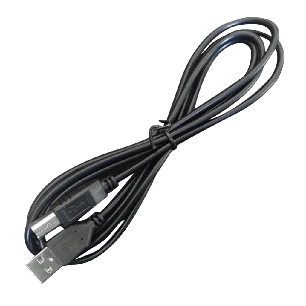 Printer Scanner Cable, USB 2.0-Type A Male to B Male Printer Cord High Speed, 10 Meters Black