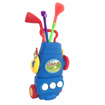 

Children Golf Sports Toy Set Kids Golf Game Toy with 3 Clubs 2 Holes 3 Balls and 2 Flags