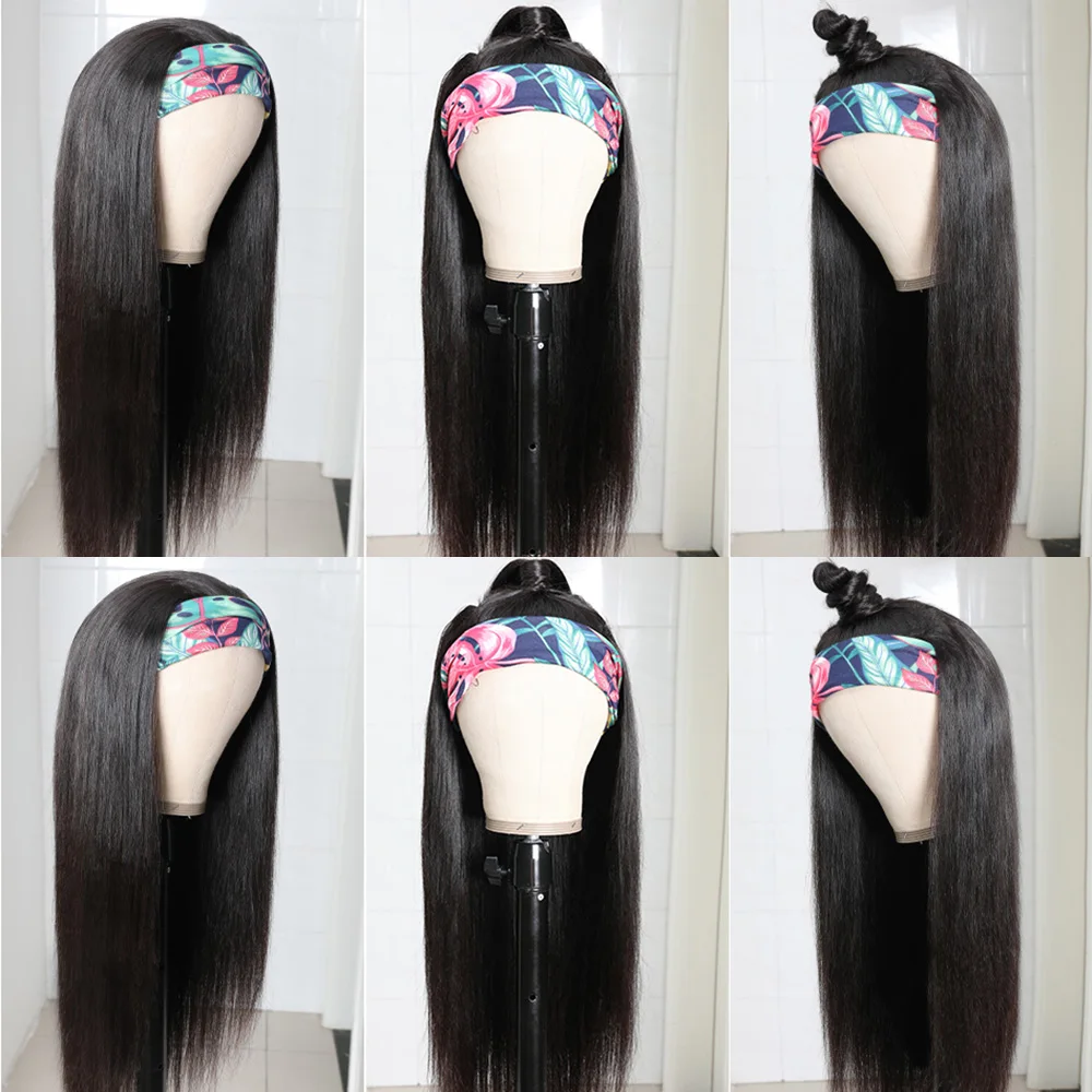 HeadBand-Wigs-Cheap-Human-Hair-Wigs-For-Women-Brazilian-Straight-Human-Hair-Wigs-Full-Machine-Made