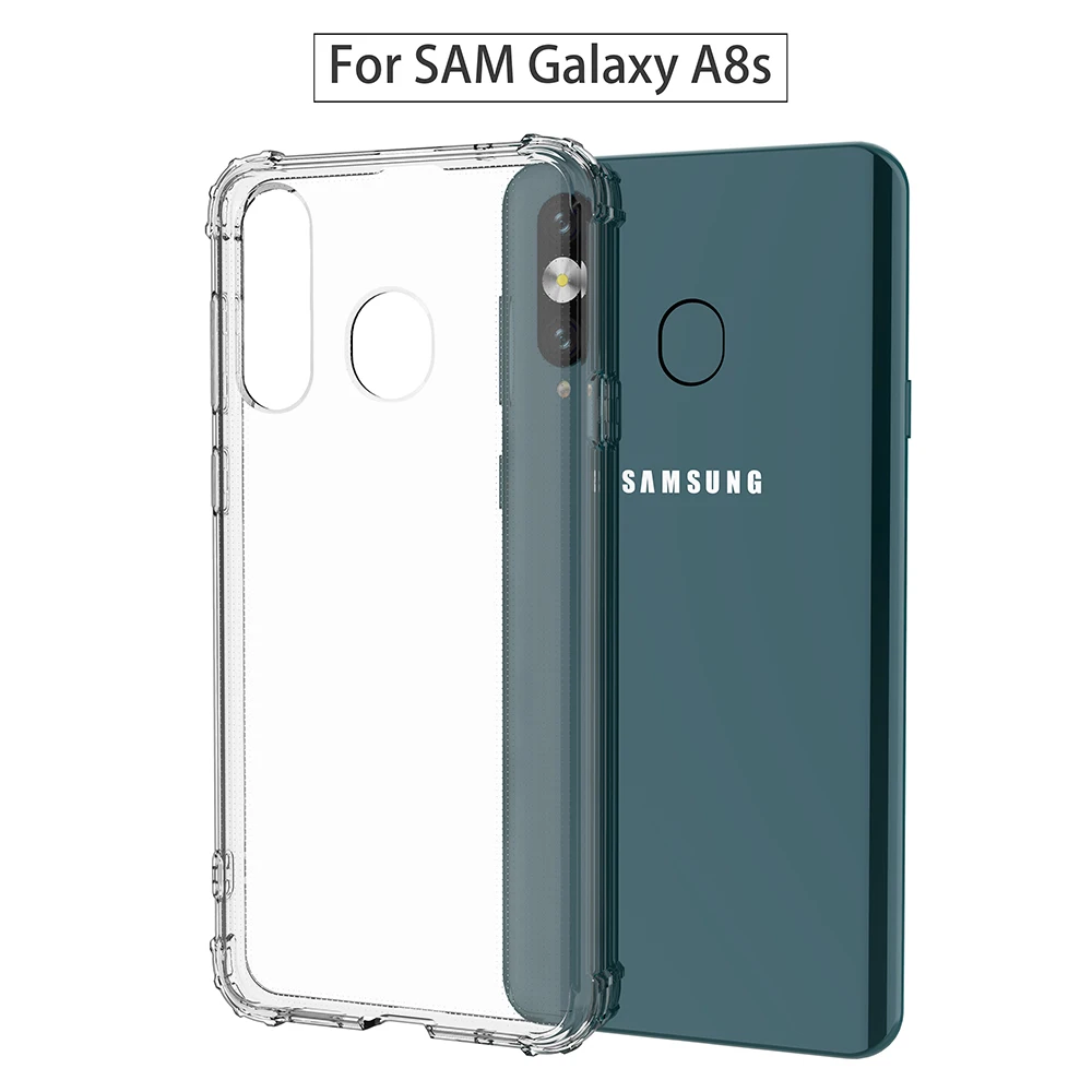 Силиконовый прозрачный чехол из ТПУ для Samsung Galaxy A6 A6Plus A9Star lite A750 A7 A9S A9 Pro A6S A8S A20E A10E