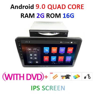 4G+ 64G 8 ядерный DSP 10," ips Универсальный 2 Din Android 9,0 автомобильный dvd-плеер Мультимедиа gps радио для Volkswagen/VW/TOYOTA/NISSAN obd2 - Цвет: 4G 64G IPS DVD