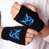 Poke GO Pocket Monster Knitting Gloves Cotton Warm Half Finger Wrist Mittens Cosplay Accessory Props Gift Winter ► Photo 2/6