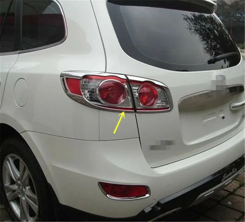 Хромированный задний светильник для Hyundai Santa Fe 2010 2011 2012 4 шт. | Автомобили и