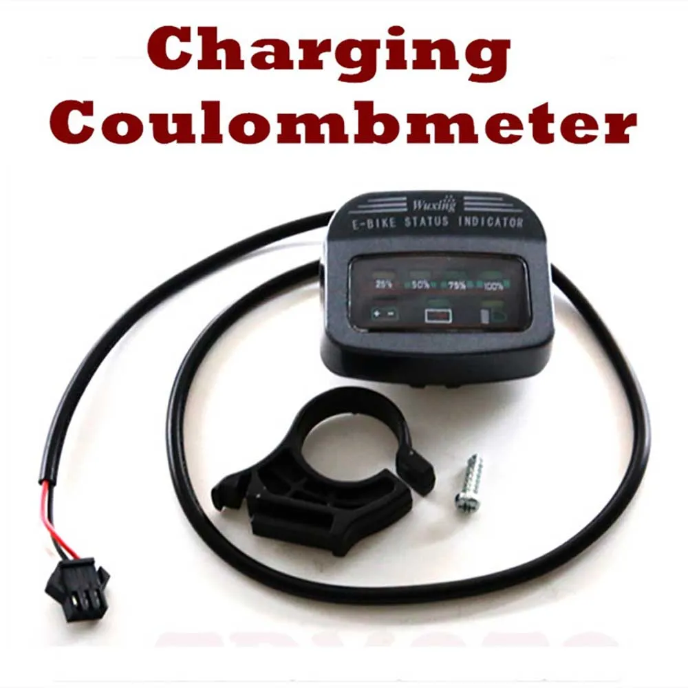 48V Battery Gauge Indicator Charging Coulombmeter Go Kart  Electric E-Bike 