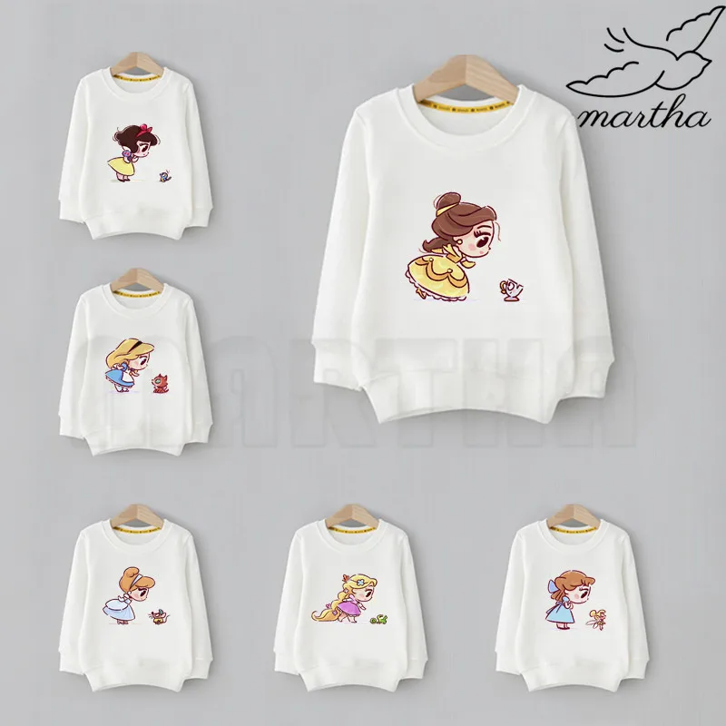 

Children Cartoon Princess Funny Alice and Fox Print Hoodies Sweatshirts Boys Children Sweatshirt Casual Sweatshirts