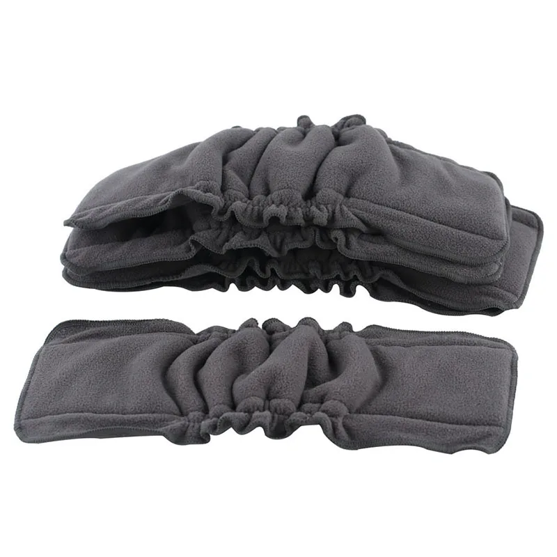 1PC 4 Layers Reusable Bamboo Charcoal Insert Baby Cloth Diaper Nappy Inserts New