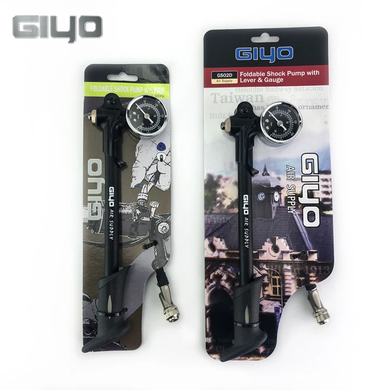 GIYO Bike Front Fork Pump Mini Hose High Pressure Air Inflator Shock