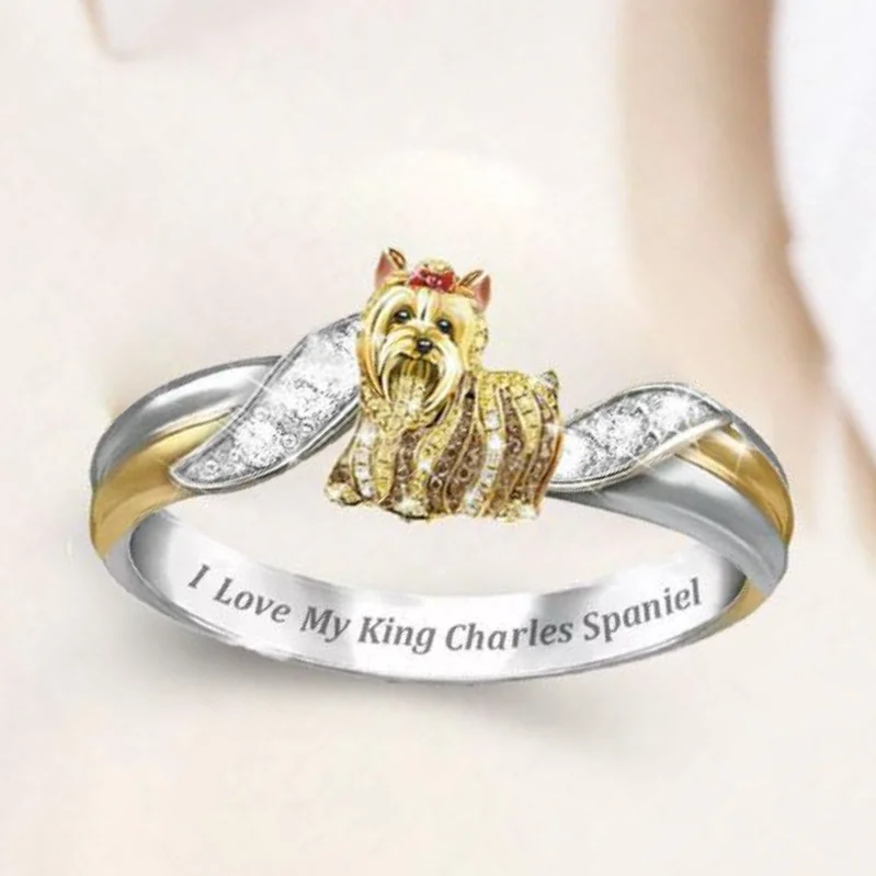 Dog Series Ring Fairy Ring Rings For Women Halloween Ring Vintage Accessories For Women