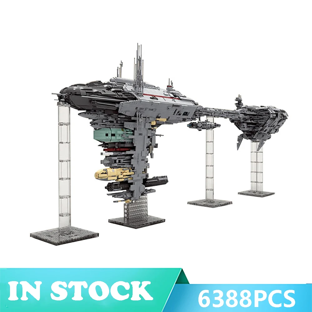 

Mould King 21001 Star Toys War Compatible MOC 5083 UCS Nebulon-B Medical Frigate Model Building Blocks Bricks Kid Christmas Gift