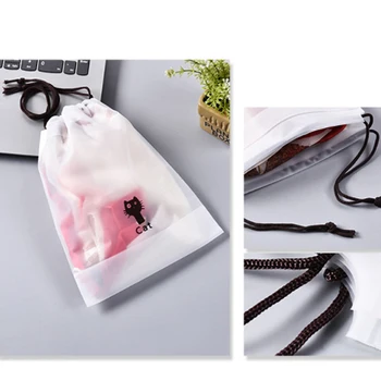 

High Quality Women EVA Travel Pouch Storage Fashion Portable Drawstring Bag Clothes Handbag Waterproof Makeup Bag