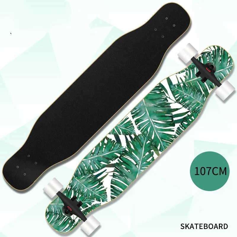 

Longboard for Professionals and Beginners; Long Board for Kids, Teens and Adults Skateboard Cruiser and Downhill Longboards