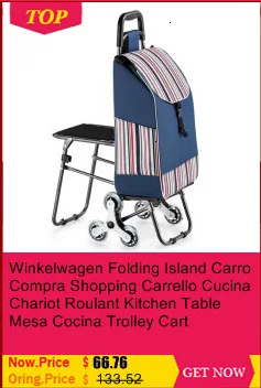 La Compra Verdulero carito Chariot De Courses Avec roulets кухонный стол для покупок Carrello Cucina Mesa Cocina тележка