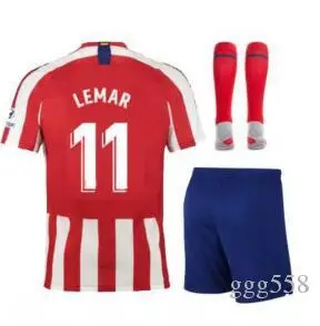 Atletico de Madrided носки для взрослых футбольные майки LLORENTE camiseta футбольная рубашка - Цвет: home