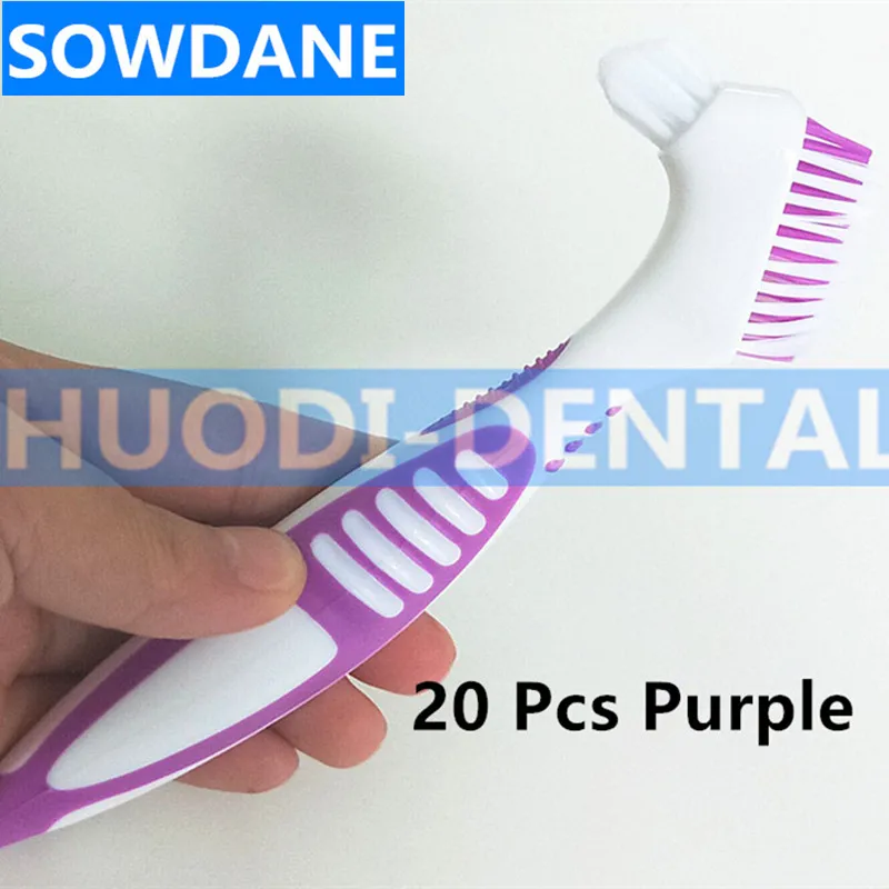 Специальная щетка Tooothbrush чистящая мягкая многослойная щетина Двойные головки