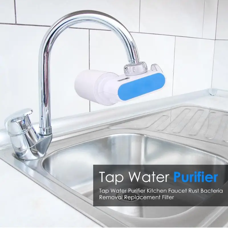 Бытовой кухонный кран Водоочиститель Сменный фильтр для воды для кухонного крана уменьшить нитрит без Черной Воды Бактериостаз