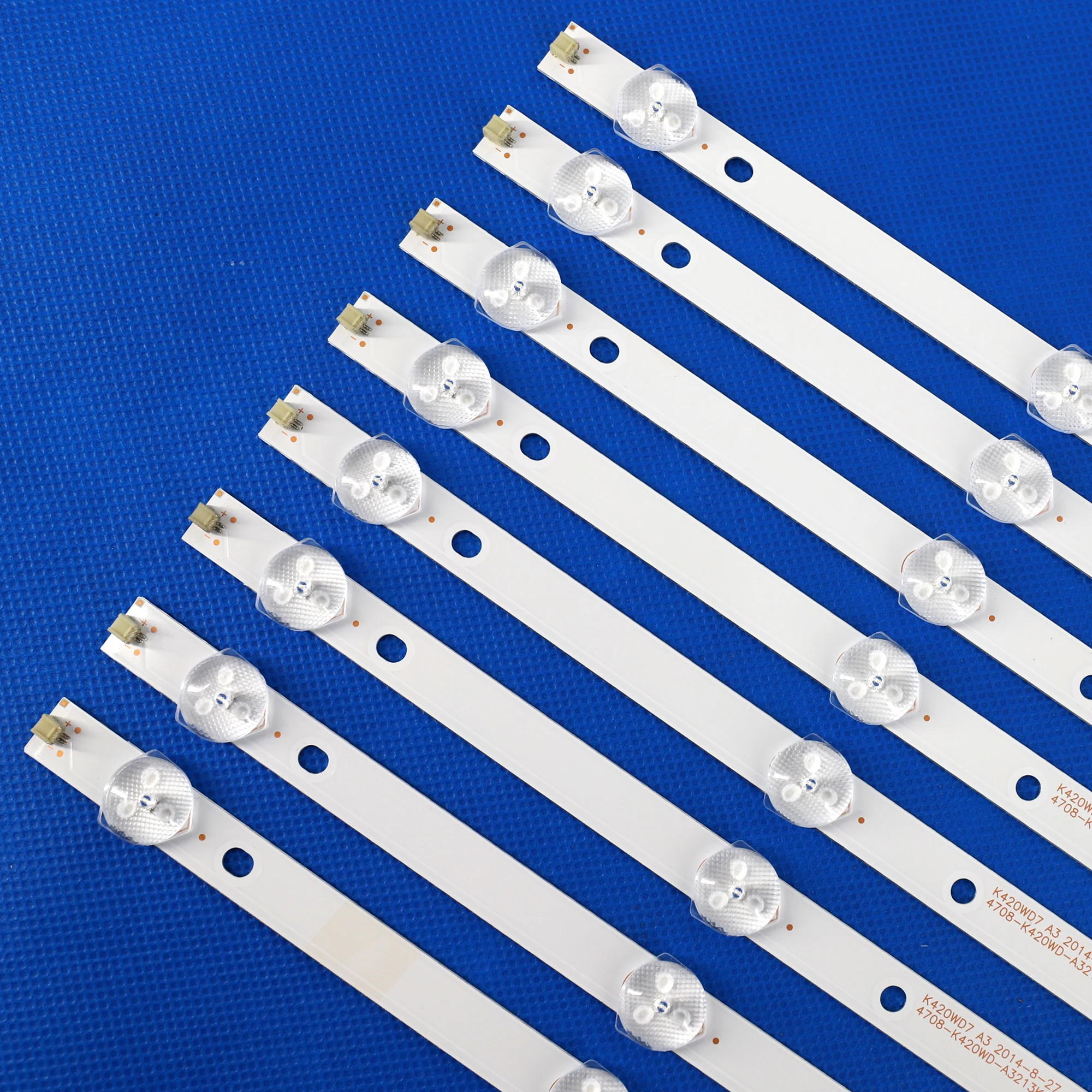LED Ʈ Ʈ, 43PFT4001 43PF5459 42PUF6052 K420WD7 4708-K420WD-A3213K01 K420WDB TH-43C500C, 5LED, 415mm, 8 