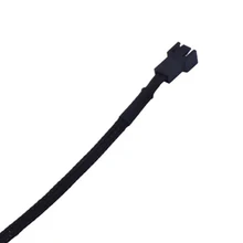 5 шт. плетеные удлинительные Аксессуары 27 см мощность Профессиональный мужской и женский вентилятор удлинитель провода 3 Pin разъем чехол