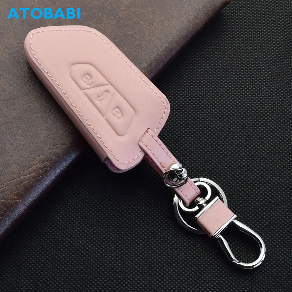 Leder Auto Schlüssel Fall Für Volkswagen VW Golf 8 MK8 2020 2021 Skoda  Octavia A8 SITZ Leon MK4 3 Taste smart Remote Schutz Abdeckung - AliExpress