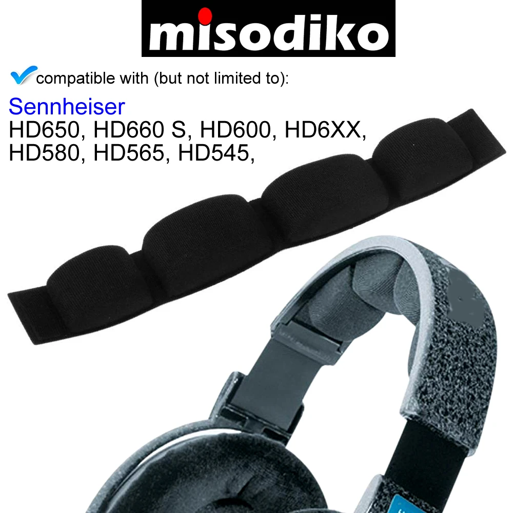 Запасные части misodiko оголовье амбушюры для наушников Sennheiser HD600 / HD650 HD660 S/ HD6XX/ HD580 HD565