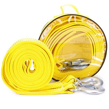 

Car accessories Towing Rope High Strength Nylon trailer Tow Ropes Racing Car Universal Tow Eye Strap Tow Strap Bumper Trailer 5