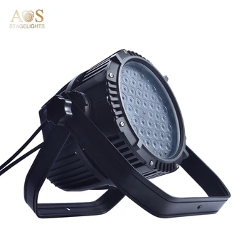 

IP65 Waterproof LED Par 54x3W RGB 3in1 Aluminum Uplighting Outdoor DMX Control Disco Show Stage Equipment Party Pool Floor AOS