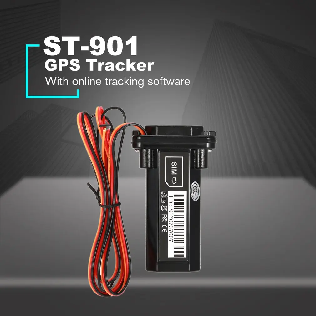 ST-901 GT02A мини встроенный аккумулятор GSM gps трекер для автомобиля мотоцикла транспортного средства отслеживающее устройство с программное обеспечение для онлайн отслеживания