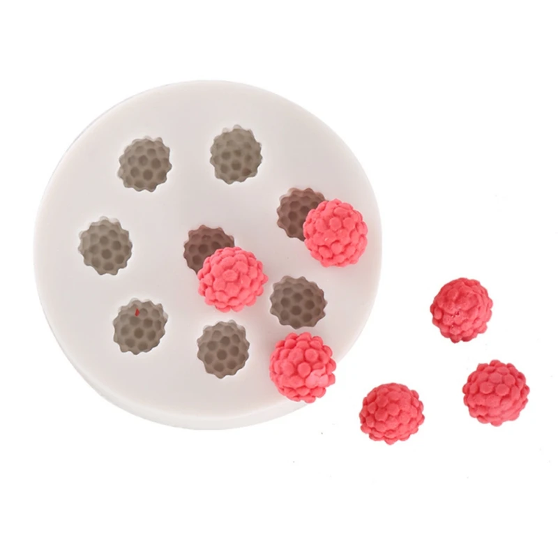 

Household Silicone Cake Mold Fondant Cake Mold Chocolate Mold Raspberry Blueberry Shape DIY Kitchen Baking Tools
