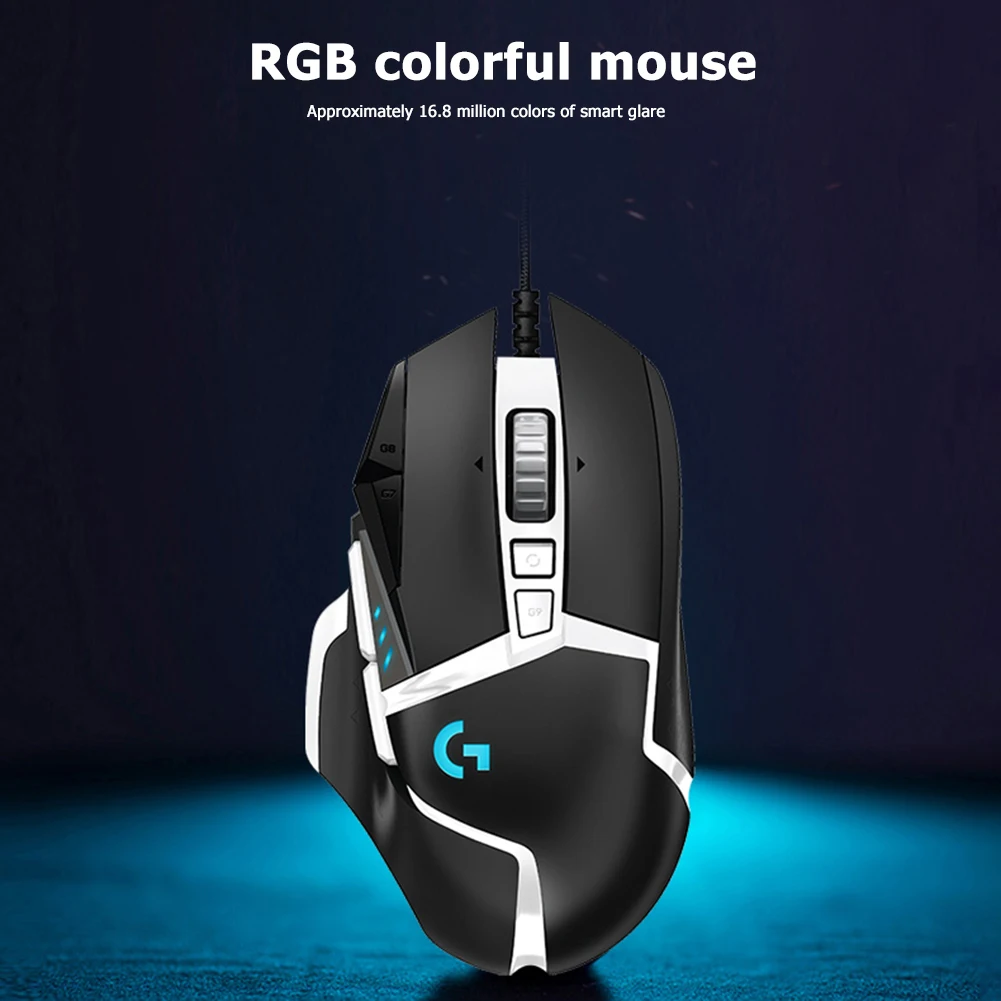 Permalink to Macro Definition Mouse SE USB Wired Mechanical Gaming RGB 16000DPI for Logitech G502 Household Computer Safety Parts