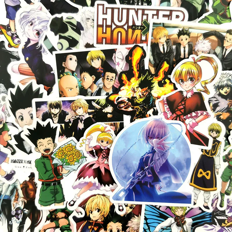 10/30/50 шт./компл. Японские Аниме Hunter X Мультяшные наклейки сделай сам для ноутбука