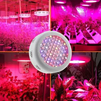 

LumiParty Dual Core 216 Watt LED Plant Growth Lamp Full Spectrum Indoor Fill Light UFO Plant Growth Lamp