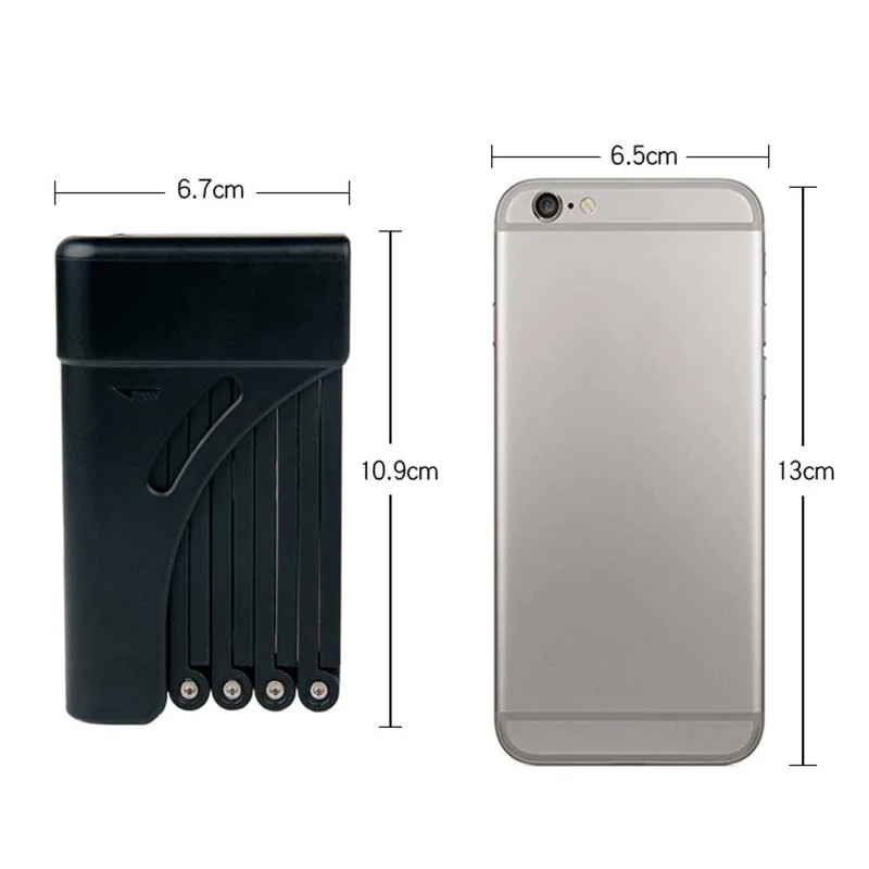 Outdoor Security Anti-theft Cycling Folding Cable Lock For Bicycle Motorcycle
