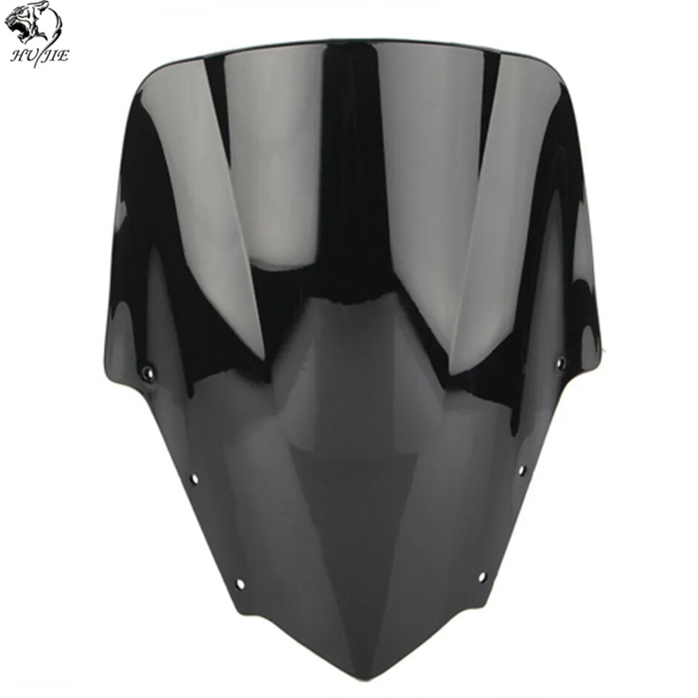 Для Yamaha FZ1 фазер FZ1S FZS1000S 2006-2011 2007 2008 2009 2010 2011 черный лобового стекла дымчатое лобовое стекло для FZS 1000 1000S - Цвет: a