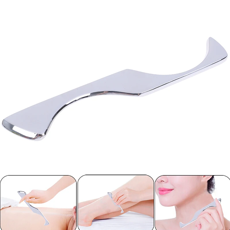 304 Stainless Steel Gua Sha Board Massager Tool Guasha Scraper Physical Therapy Loose Muscle Meridian Massage SPA Health Care