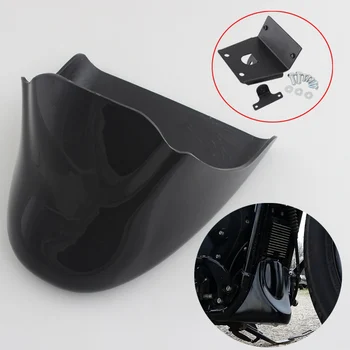

Motorcycle Chin Fairing Front Spoiler Lower Mudguard For Harley Sportster 883 1200 XL '04-'19 Motorbikes Gloss Black