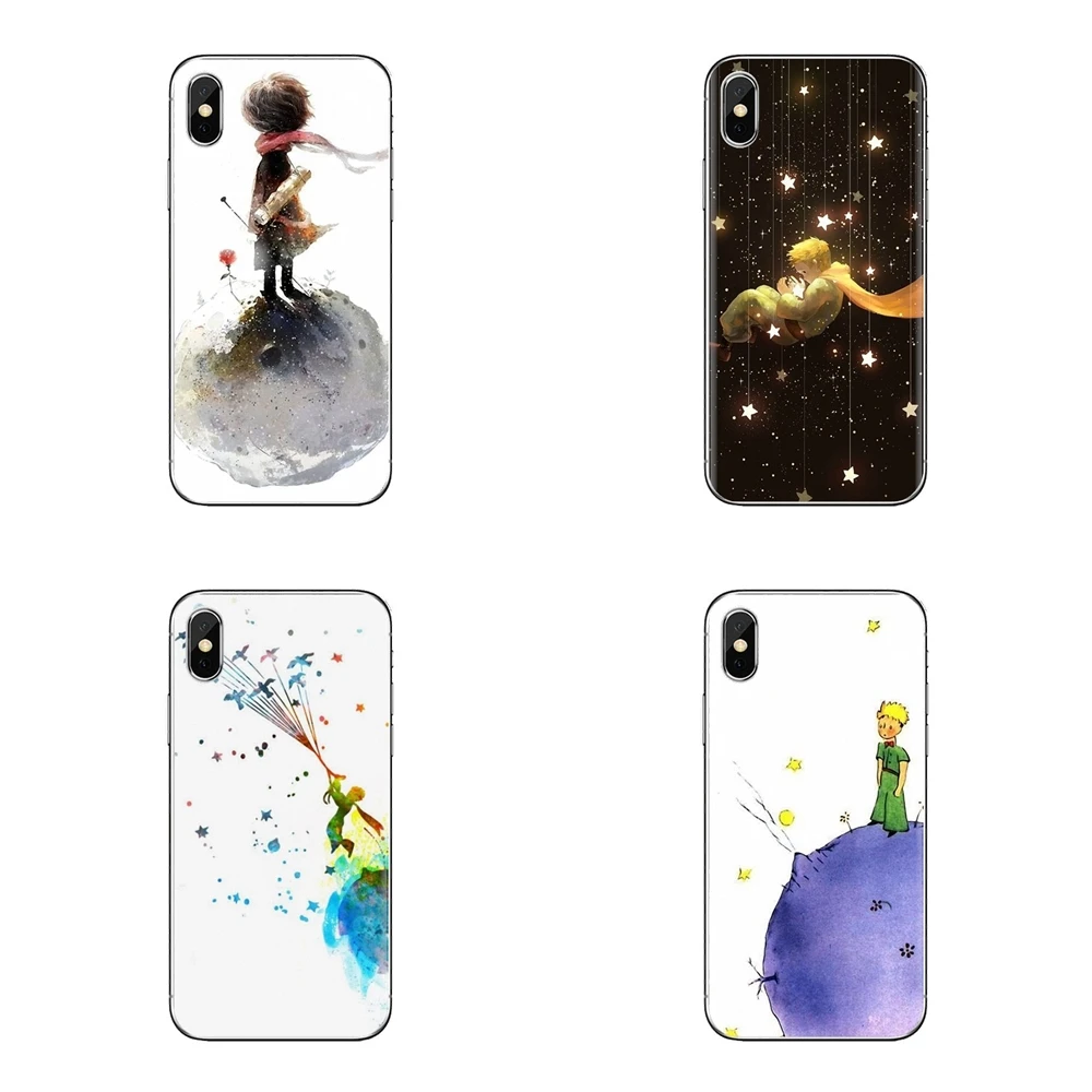 For Sony Xperia Z Z1 Z2 Z3 Z5 compact M2 M4 M5 E3 T3 XA Aqua LG G4 G5 G3 G2 Mini Soft Shell Covers The Little Prince and the Fox |