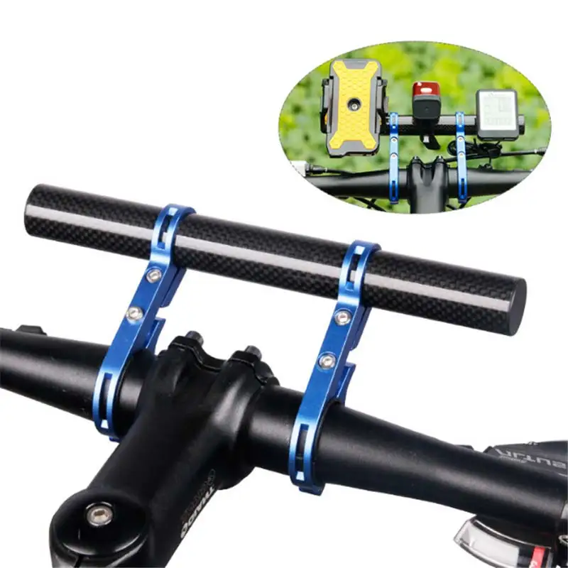 

Bicycle Handlebar Extender Carbon Fiber Light Flashlight Accessories Bicycle Handlebar Extender Mountain Bike Headlight Bracket