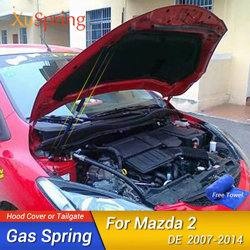 Для Mazda2 DE 2007 2008 2009 2010 2011 2012 2014 крышка капота ремонт демпфер газовой пружины