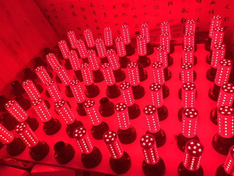 LED Corn Light Red Blue Green decoration  Light E27 E26 E14 B22 bulb AC220V AC110V DC12V SMD 5730 Growing Lamp for Greenhouse