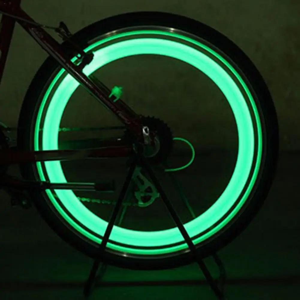 

Cycling Wheel Spokes Lamp / Mountain Bike Spokes S-Type Light / Bicycle Riding Equipment Fixed Gear Willow Leaf Lamp