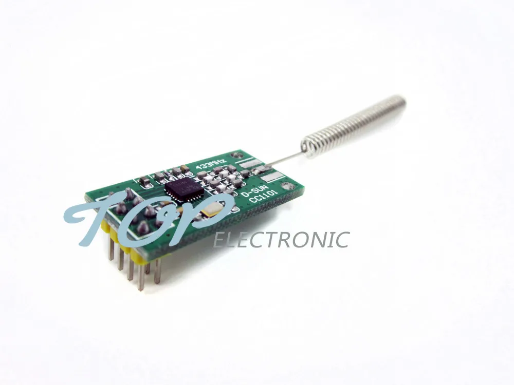 

1 CC1101 wireless module 433 m new 350 m long-distance transmission antenna electronic accessories compatible board tantalum